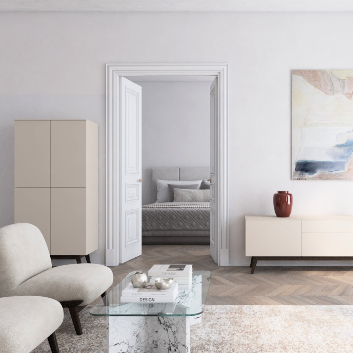 Juva Tall cabinet